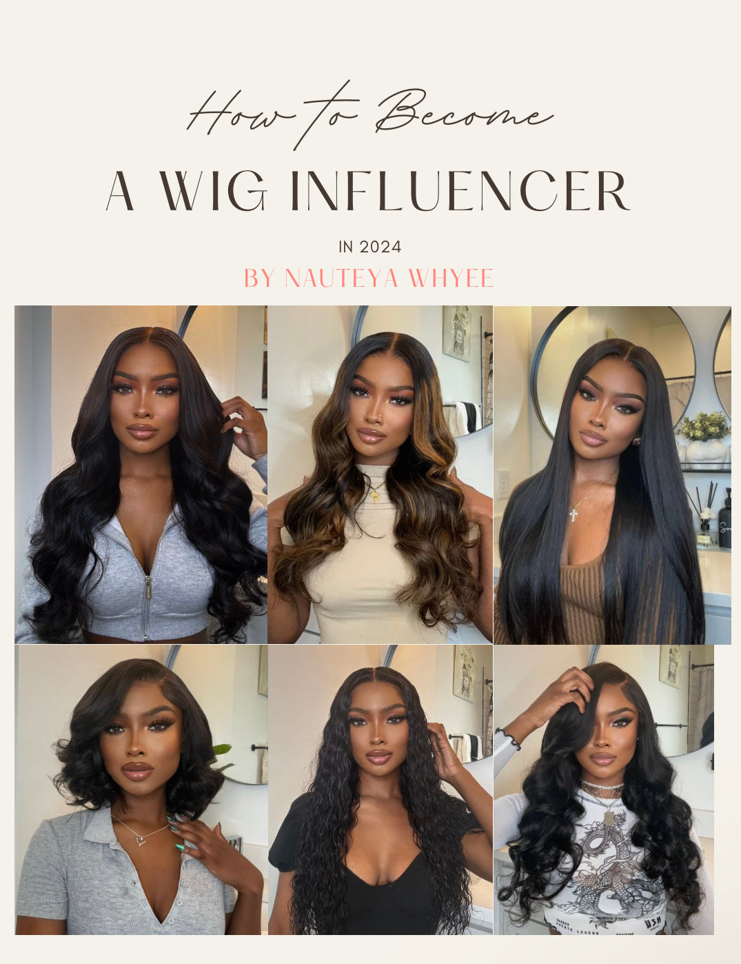 How To Become A Wig Influencer in 2024